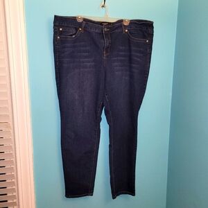 Torrid Dark Blue Straight Boyfriend Jeans Sz. 26 Regular